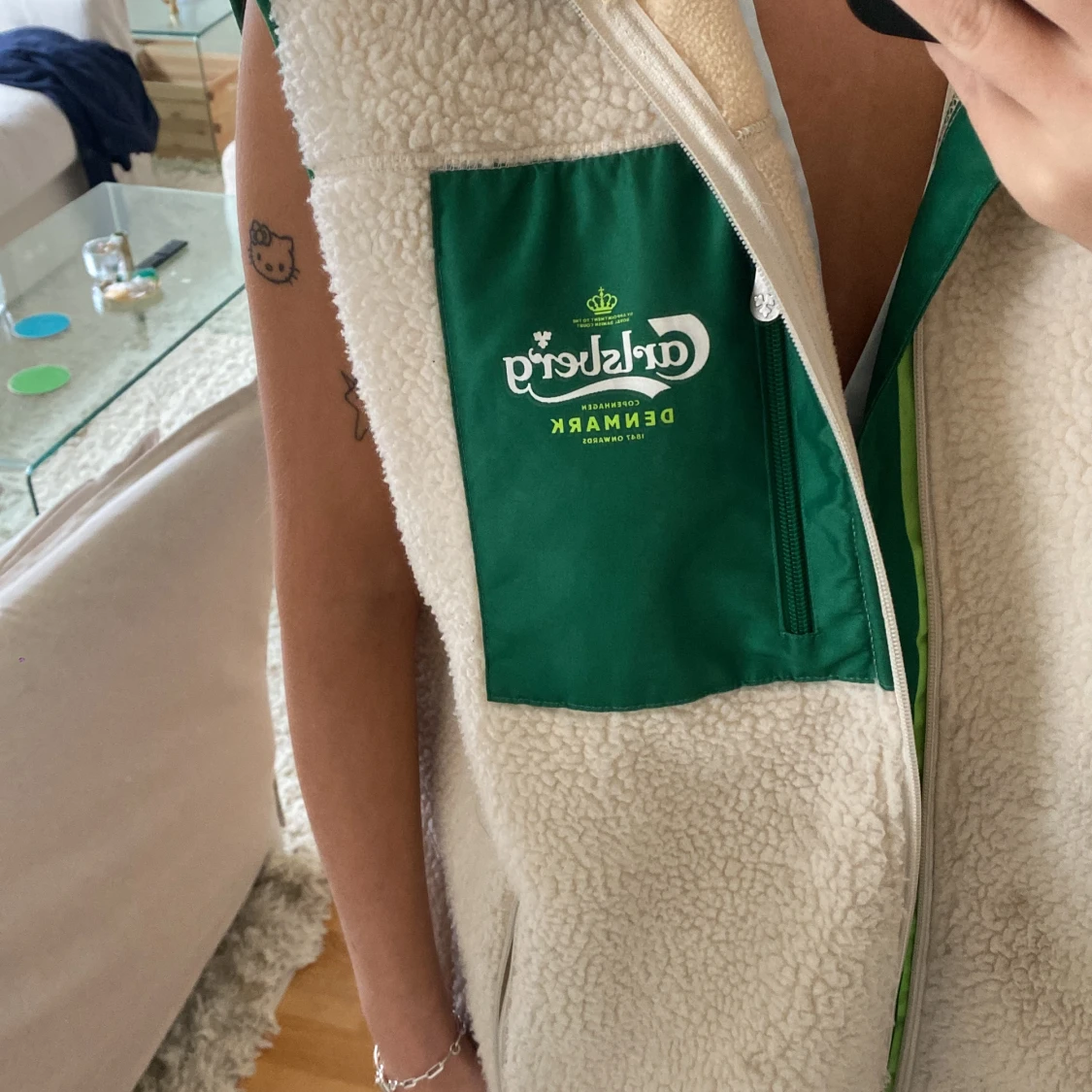 Carlsberg fleeceväst - 91