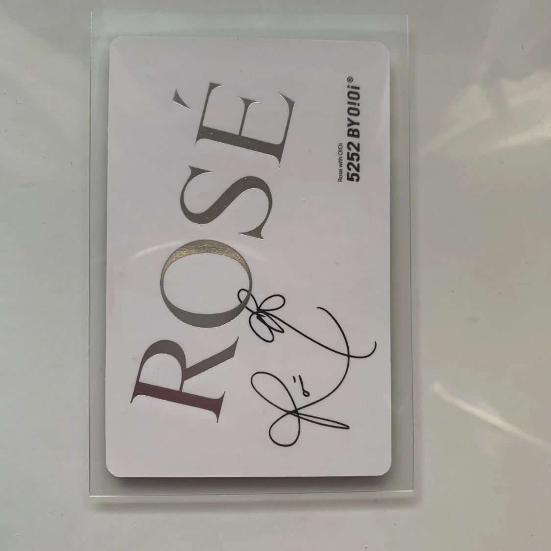 Original limited edition ROSE collab w/ 0!0i - 90