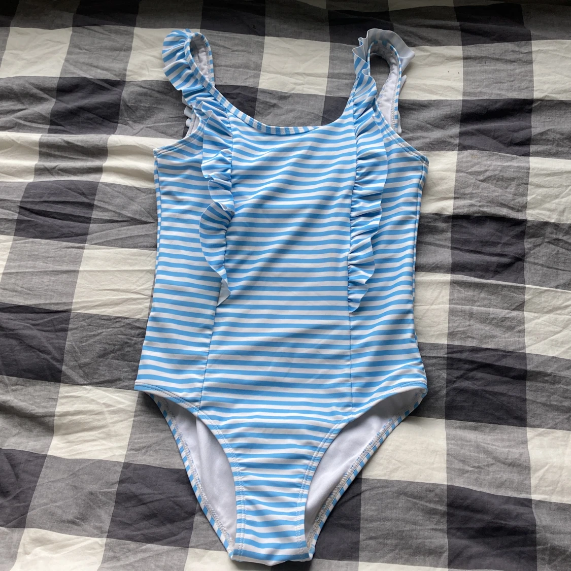 Blå baddräkt 