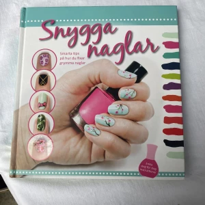 Nagelbok - En bok med idéer och tips samt hur man gör fina naglar