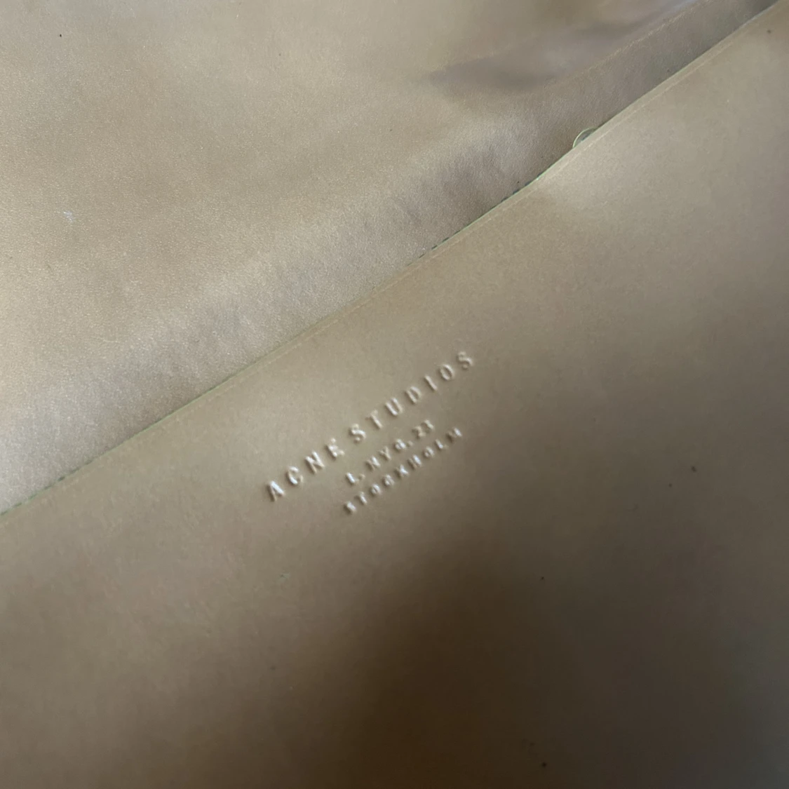 Acne vintage plånbok i skinn - 90