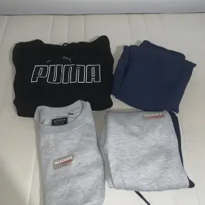 Mycket fina kläder till salu. Allt är använt några gånger endast. Allt är i storlek S.  Gråa mckenzie dressen 250kr  Blåa cargo byxor 200kr  Puma hoodie 250kr Finns att hämta i Malmö. 