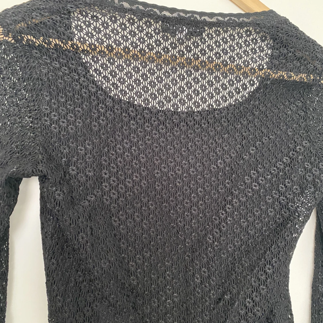 Snygg svart spets topp🖤 - 91