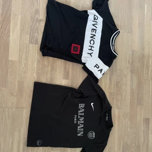Balmain, Givenchy - Båda tröjorna i fint cond, öppen för bud.