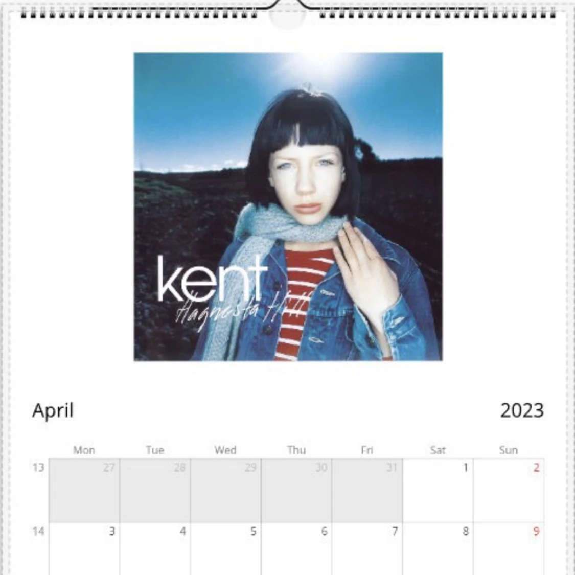 Kent Kalender  - 90