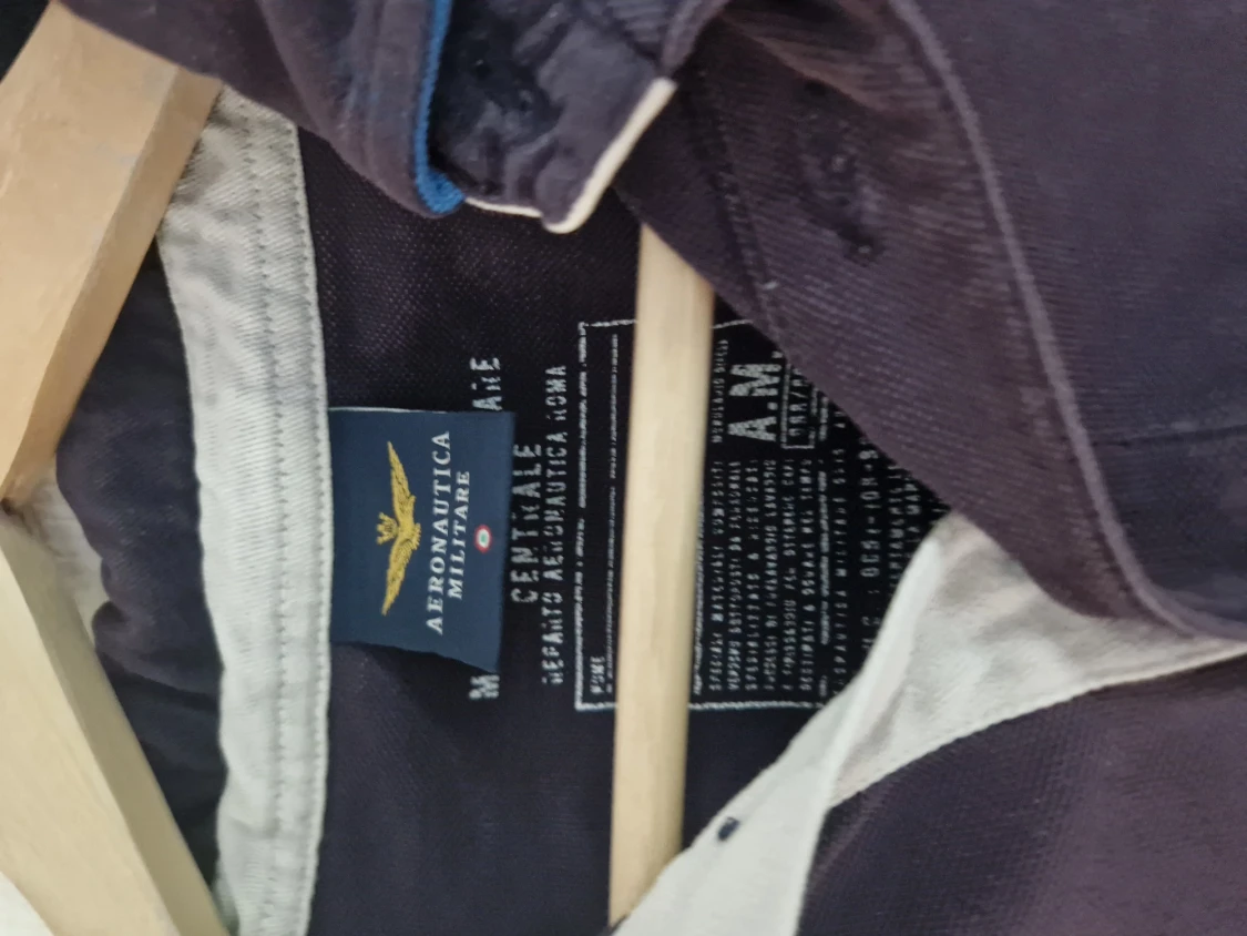 Aeronautica piketröja vintage M - 90