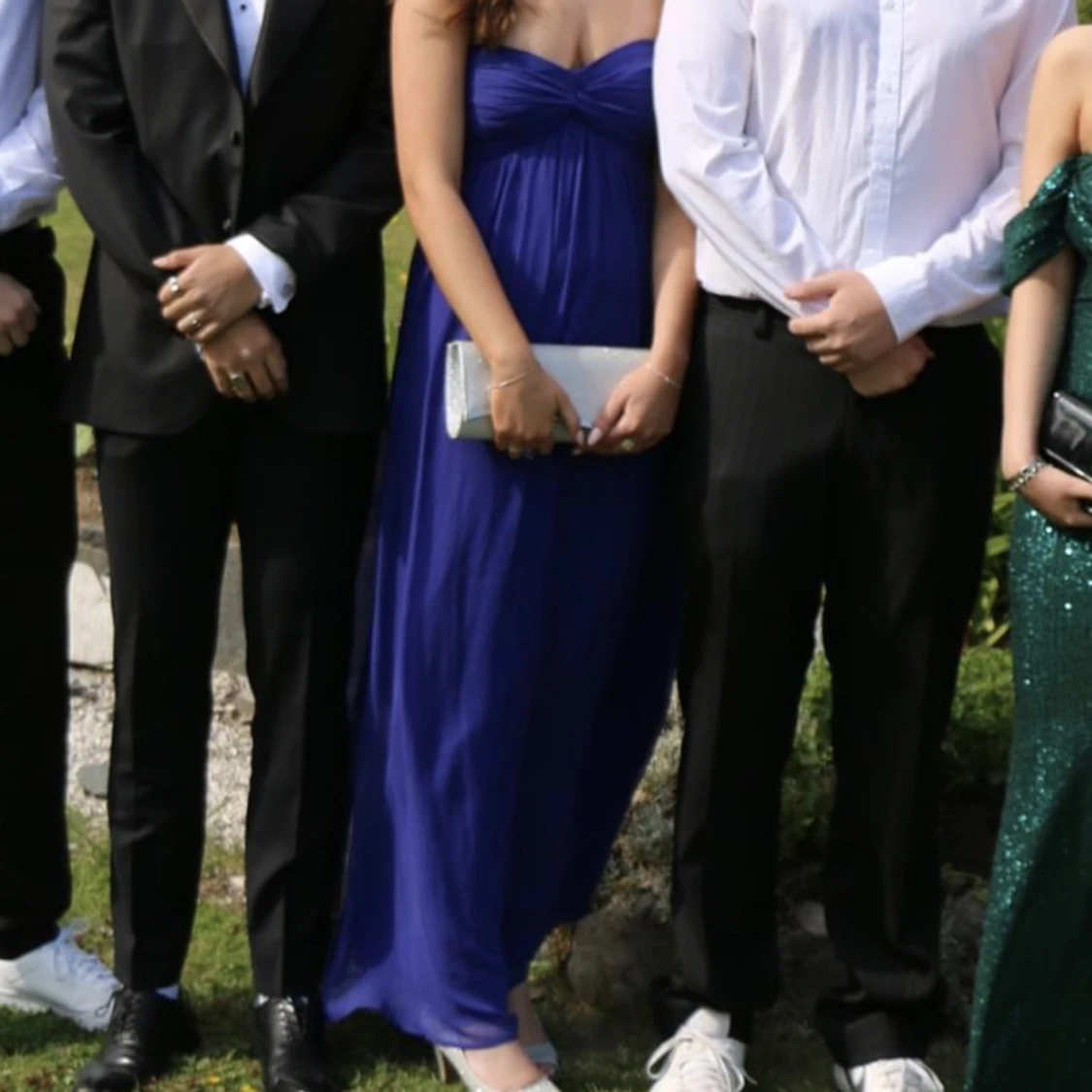 Blå balklänning - 91