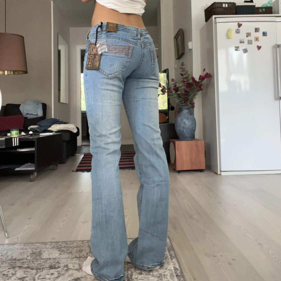 Lågmidjade jeans 