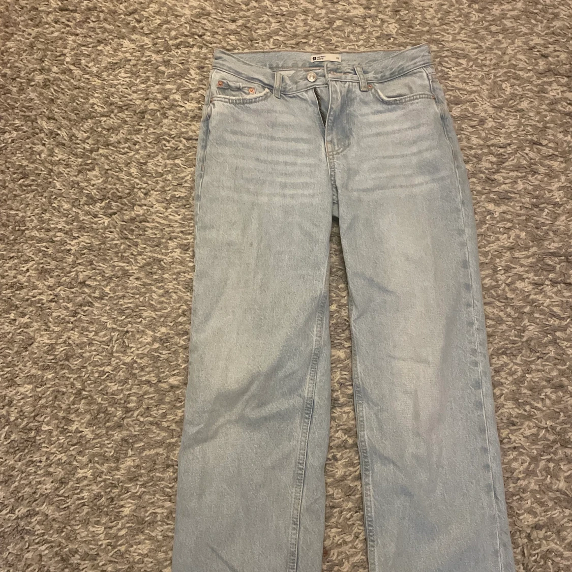 low straight jeans - 90