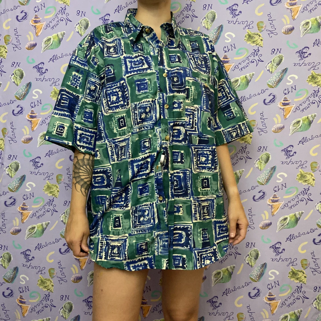 Vintage Sommarskjorta 