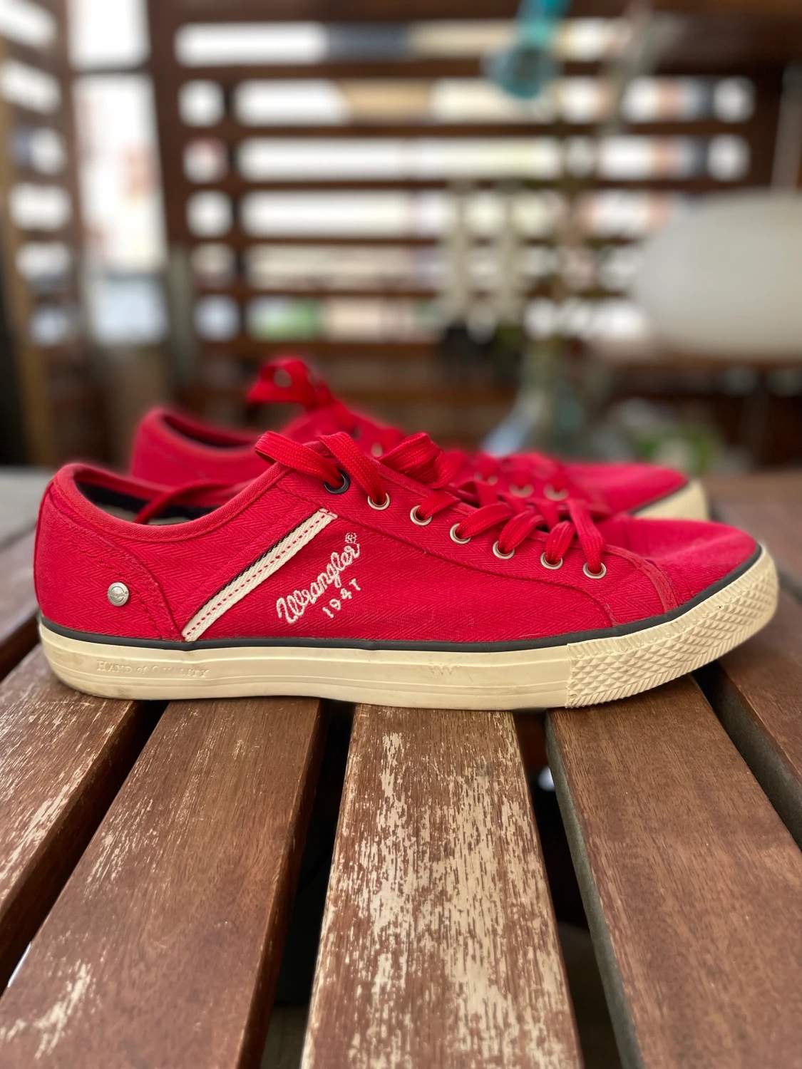 Sneakers herr Wrangler Converse-stil