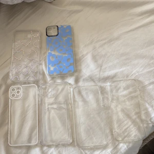 iPhone 11 PRO Max skal - Säljer 6 st iPhone 11 PRO Max skal. Kan sälja alla tillsammans för 100kr annars skriv ett prisförslag. Köparen står för frakt. Hör av dig vid frågor eller intresse ☺️