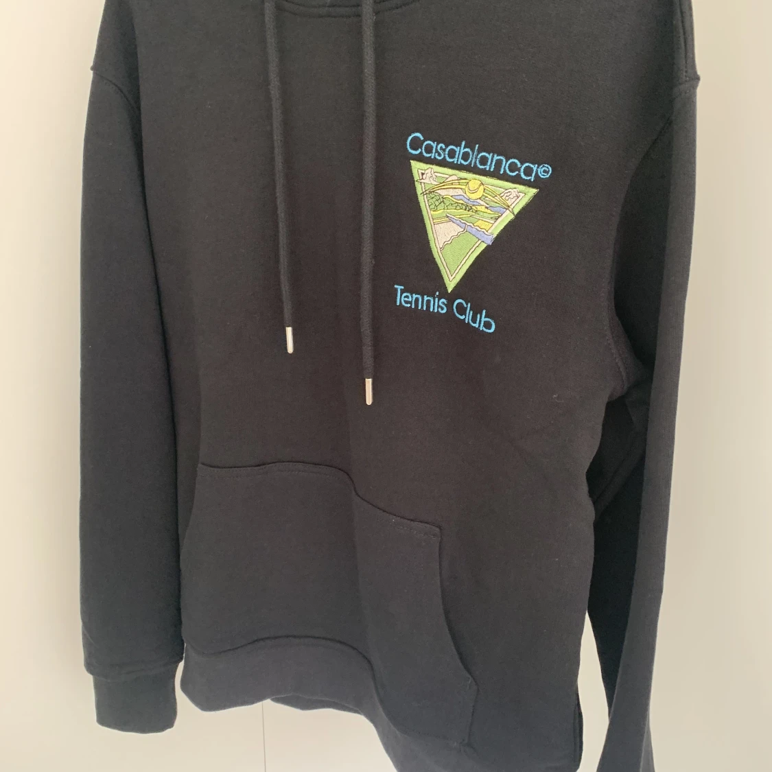 Svart Casablanca hoodie