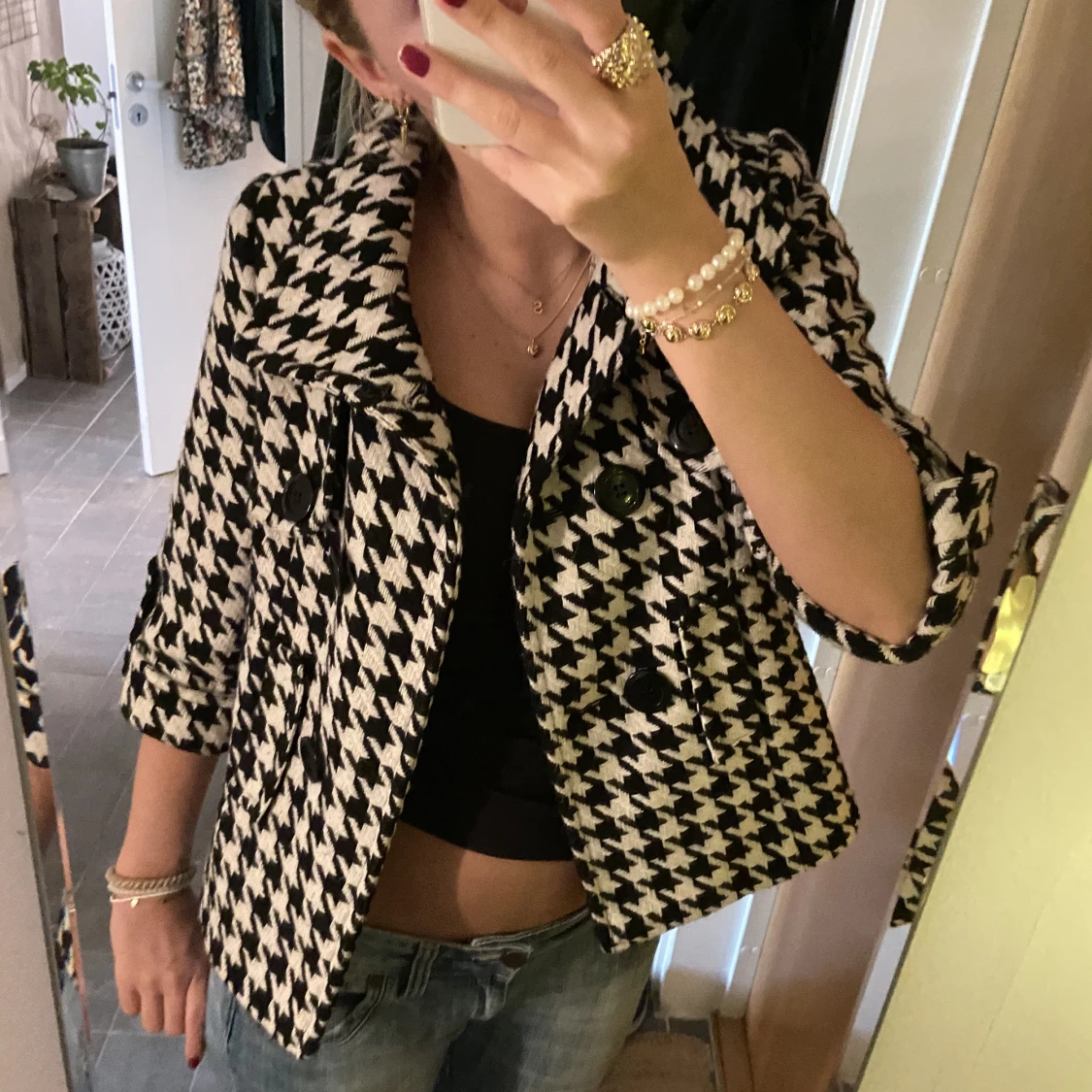 Trekvartsärmad jacka - 90