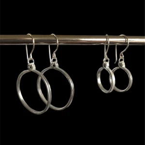 Örhängen  - Silvriga