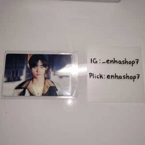 Sunghoon Border carnival Down ver. - Jag har Sunghoon från Border:Carnival, Down version. Jag vill tradea denna Sunghoon pc mot vilket members som helst från SAMMA version och album! Om du är intresserad kontakt mig via instagram! INSTA: _enhashop7