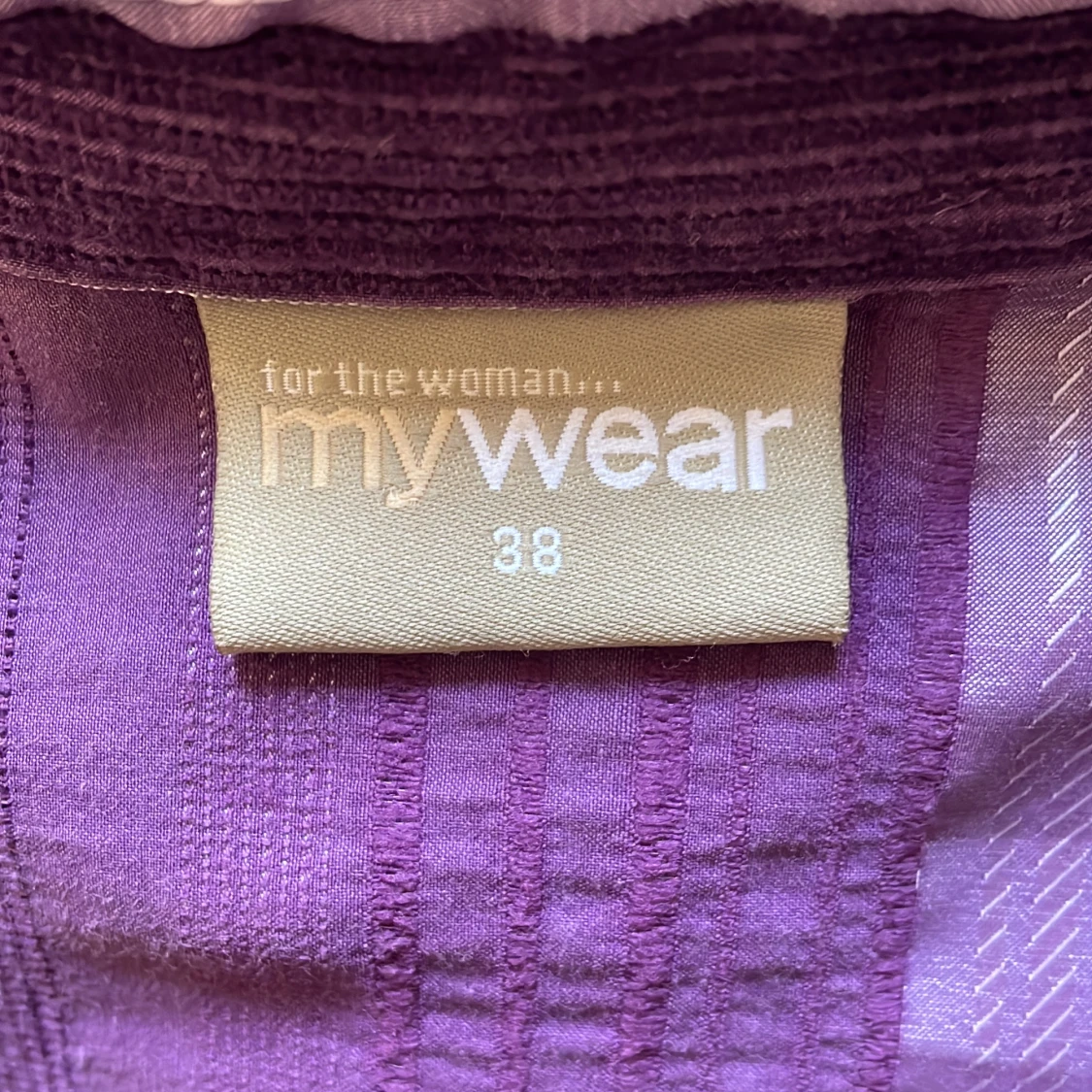 Lila randig skjorta  - 91