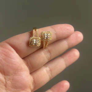 Justerbar guldpläterad ring  - Ring 