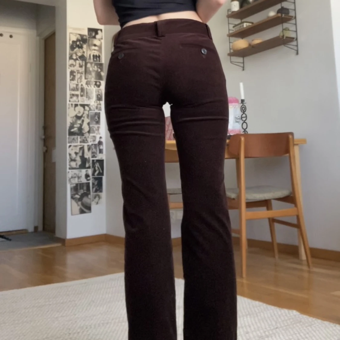 Lågmidjade manchesterbyxor! - 91