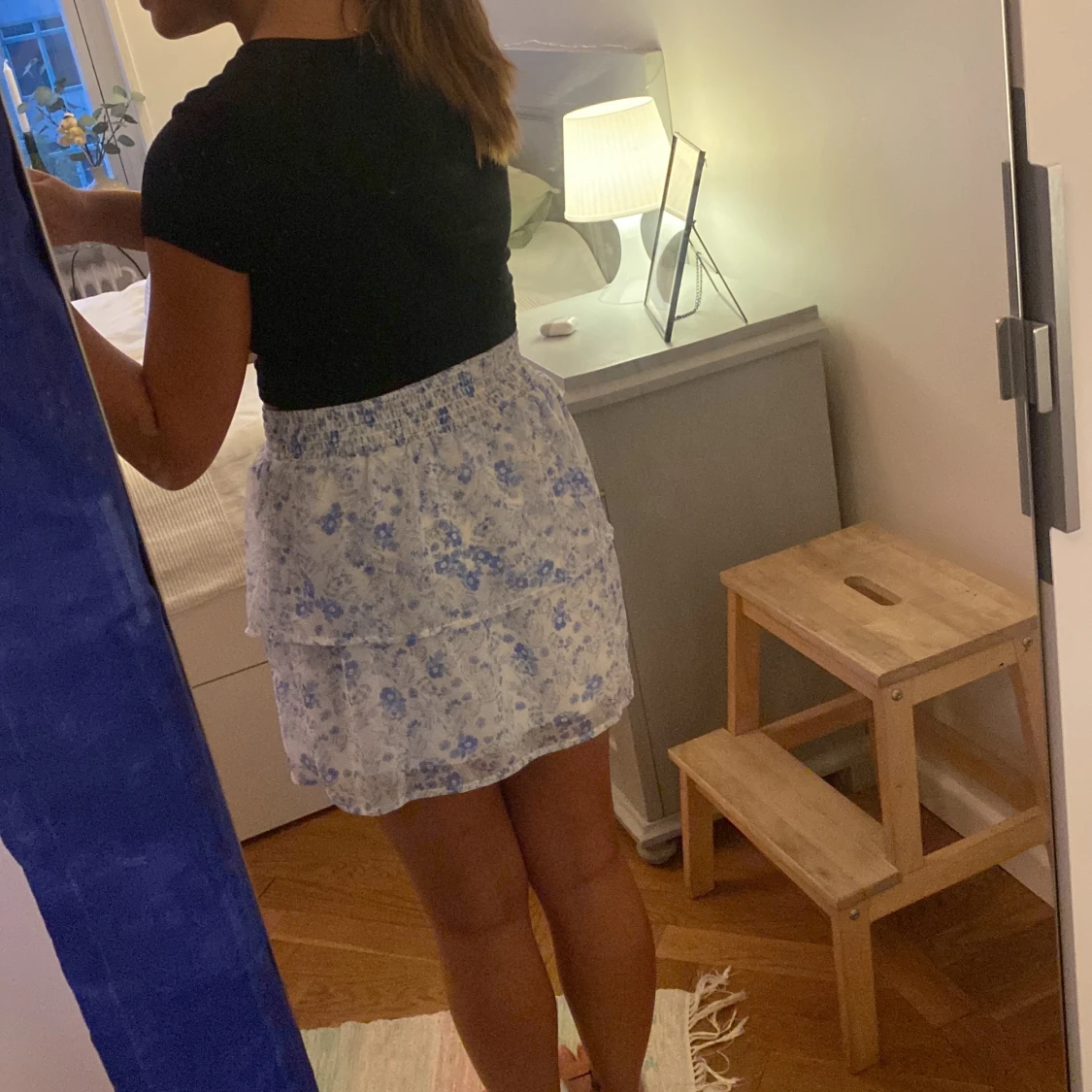 blommig volangkjol! - 90