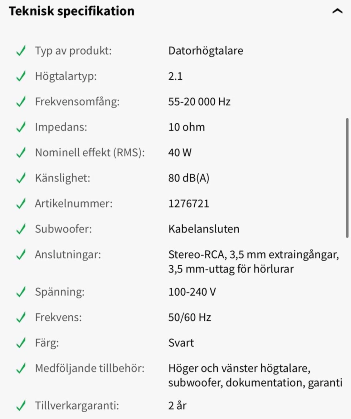 högtalare logitech  - 90
