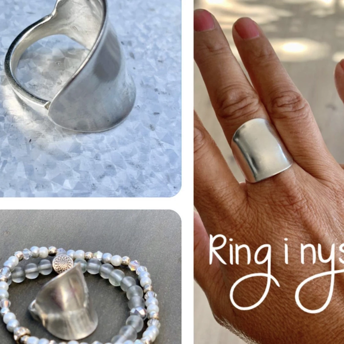 Nysilver ring 