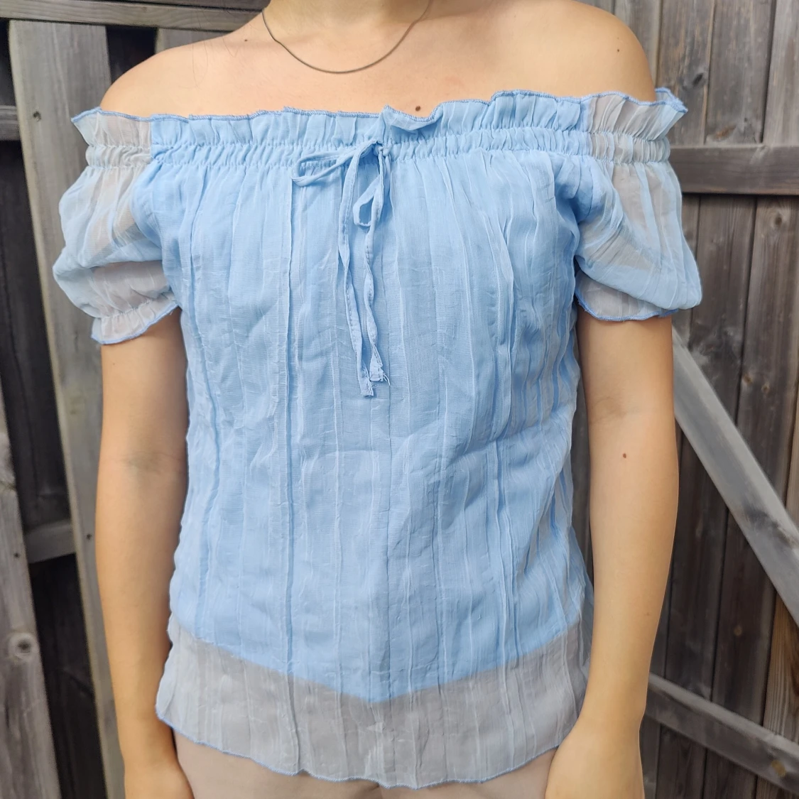 Vintage off-shoulder top