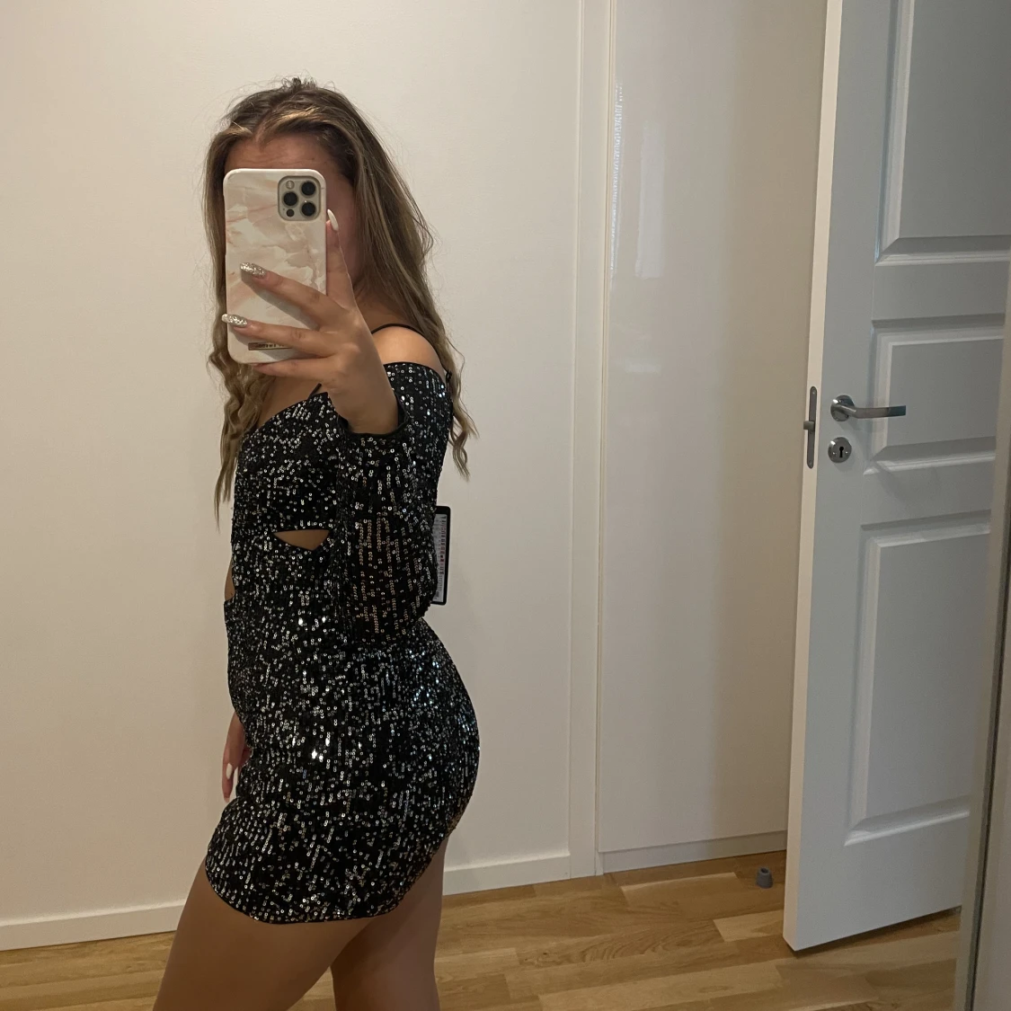 Glitter klänning  - 90