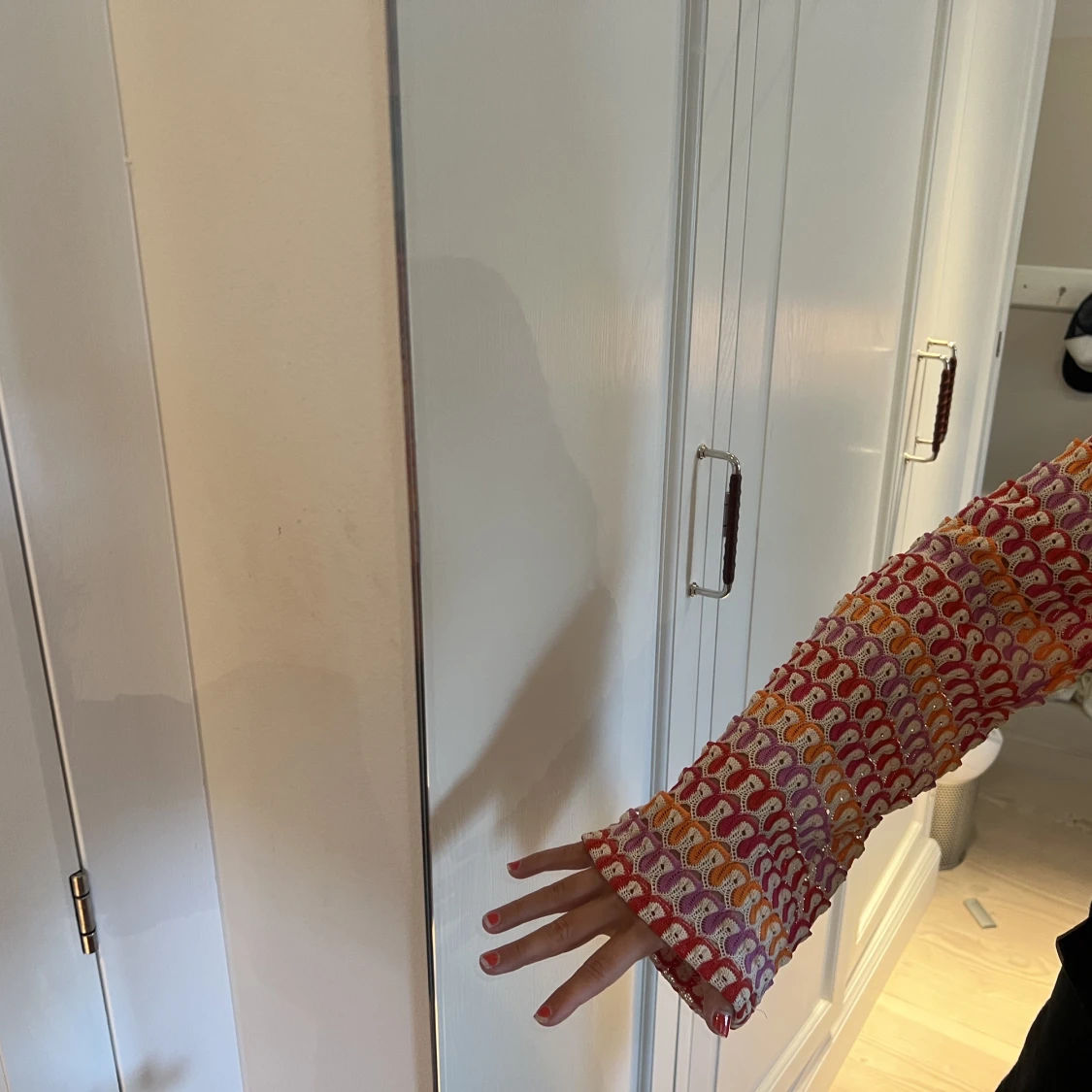 Croppad topp mönstrad  - 91