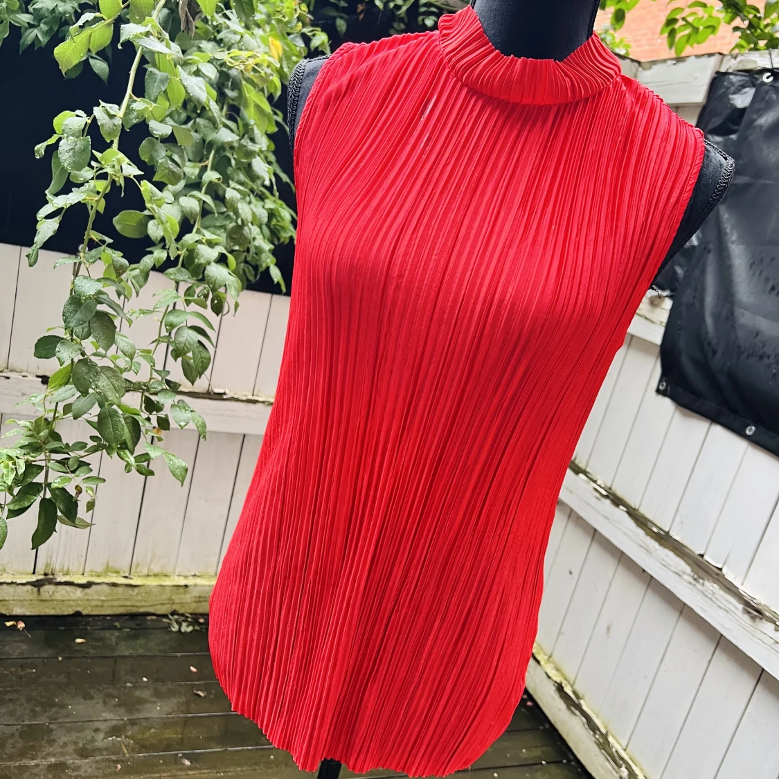 Armlös polotopp/blus från H&M