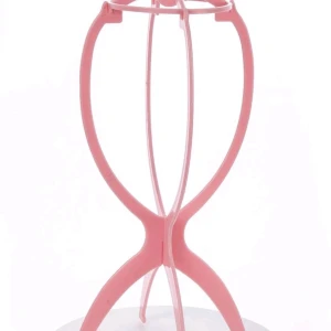Perukhållare - Helt nytt, rosa perukhållare i plast❤️