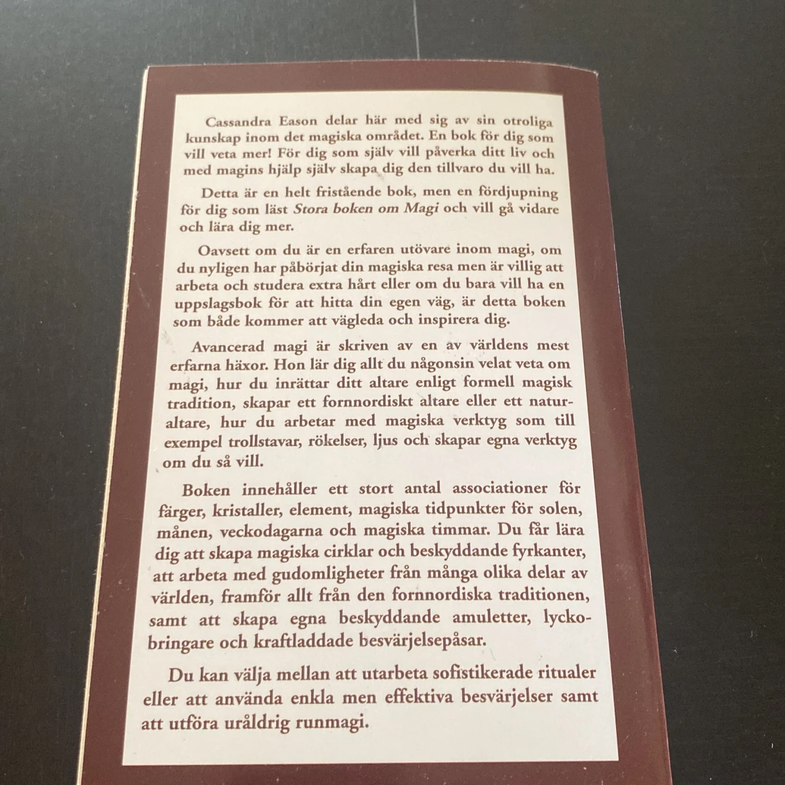 Avancerad magi bok - 90