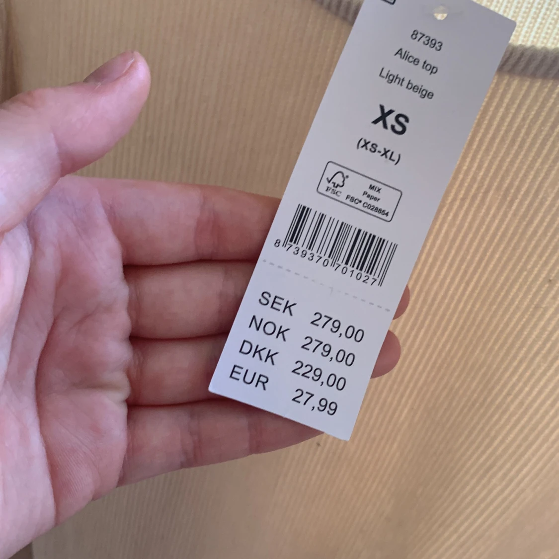 Långärmad tröja  - 90