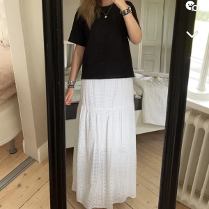 Vit Långkjol  - Långkjol från Lindex i stl S, 400+frakt