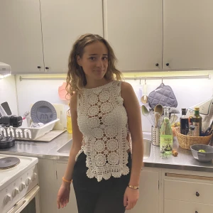 Virkad topp🤍🤍 - Virkad topp i storlek s. Använd 1 gång🤍🤍