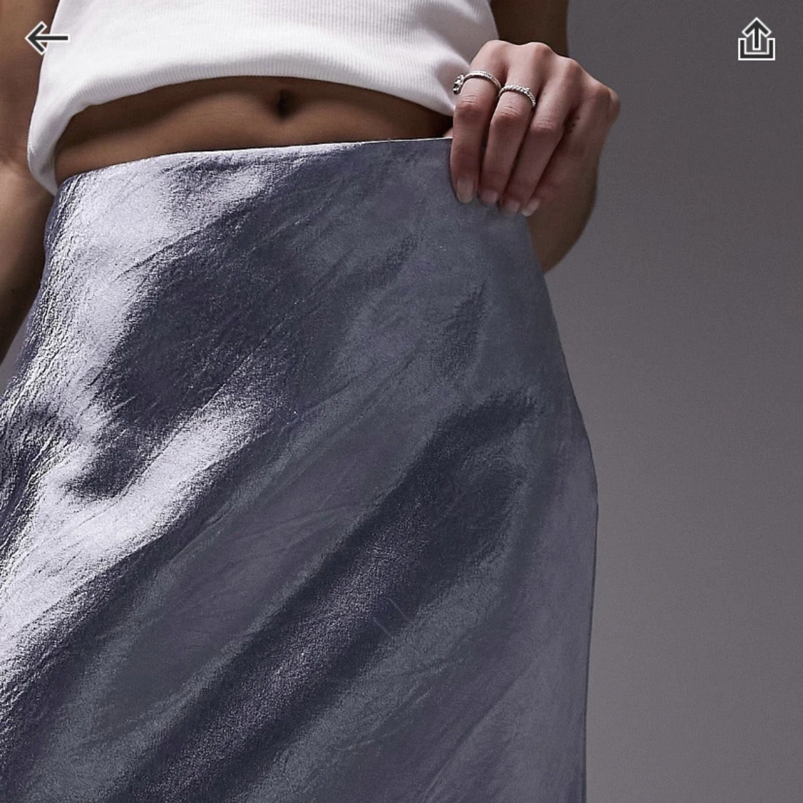 Ljusblå maxiklänning - 90