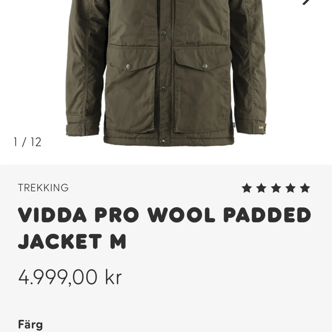 Fjällräven jacka - 1