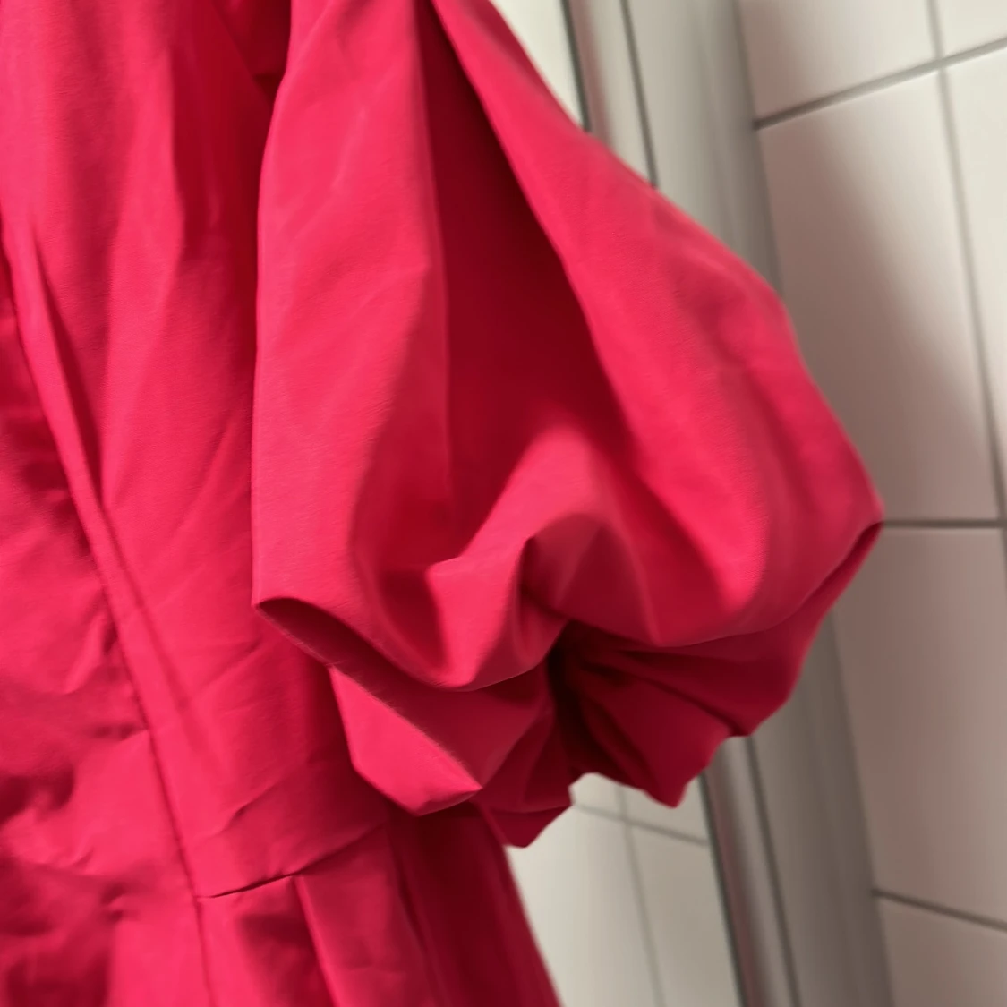 Fin mörkrösa shirt dress - 91