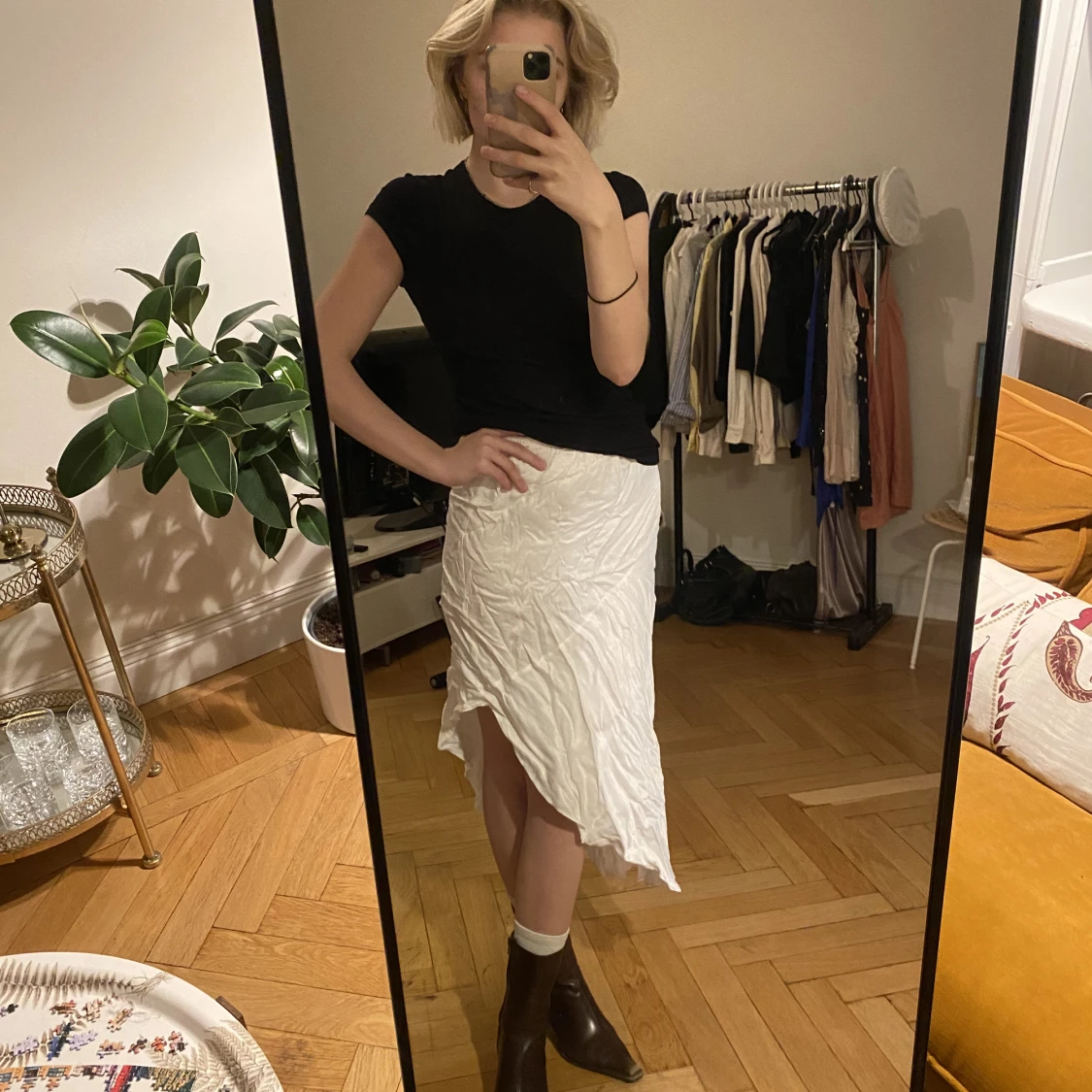 Asymmetrisk kjol - 90