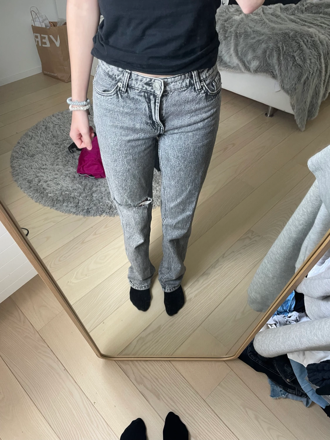 Lågmidjade jeans 