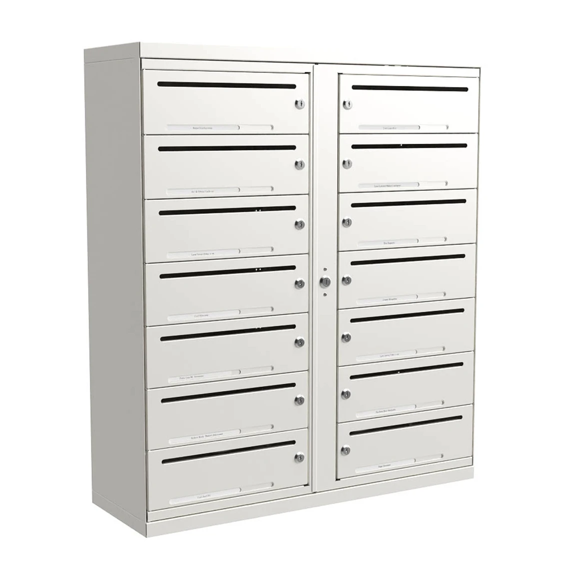 Lynx Liggande 2×7 fack – vit