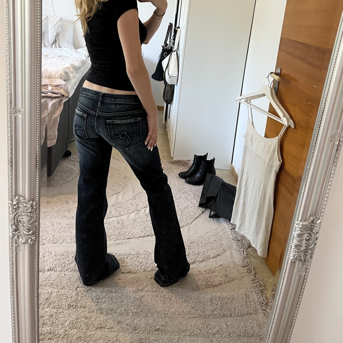 Lågmidjade jeans  - 90
