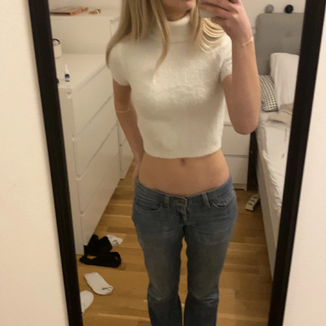 Fluffig polo t-shirt - 90