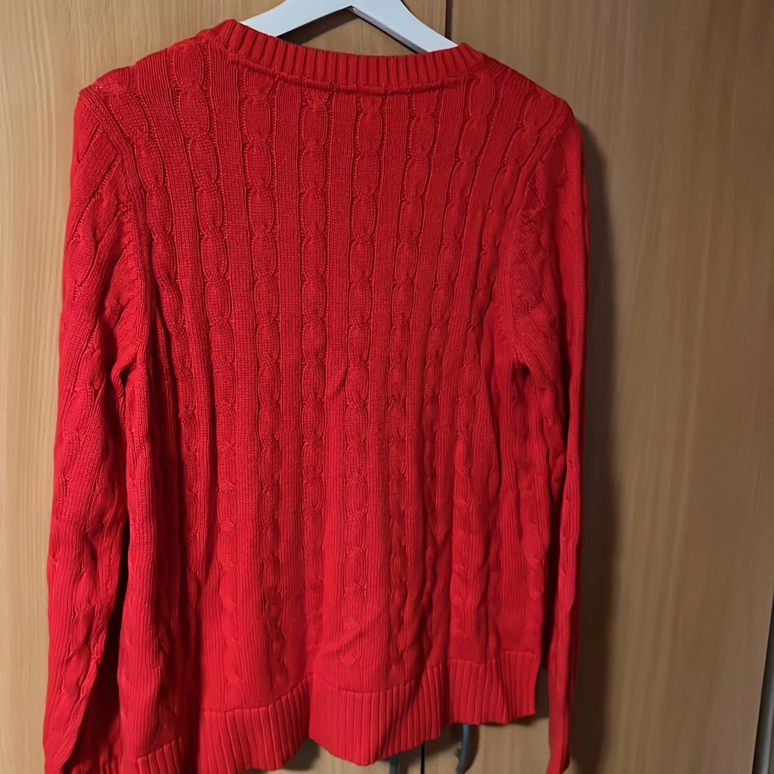 Stickat Tommy Hilfiger Red Knit Jumper  - 2