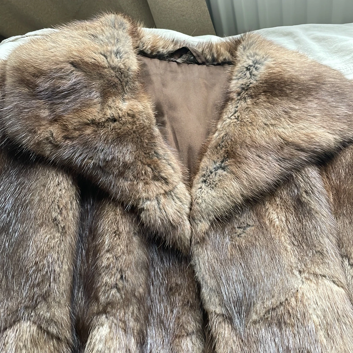 Äkta pälskappa  - 91