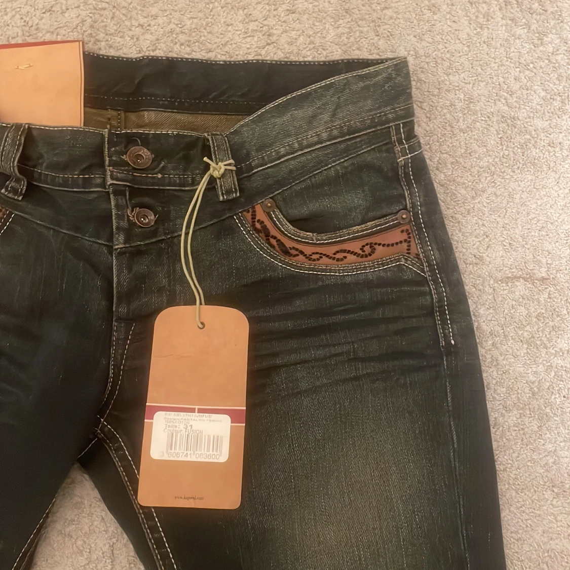 Lågmidjade jeans - 90