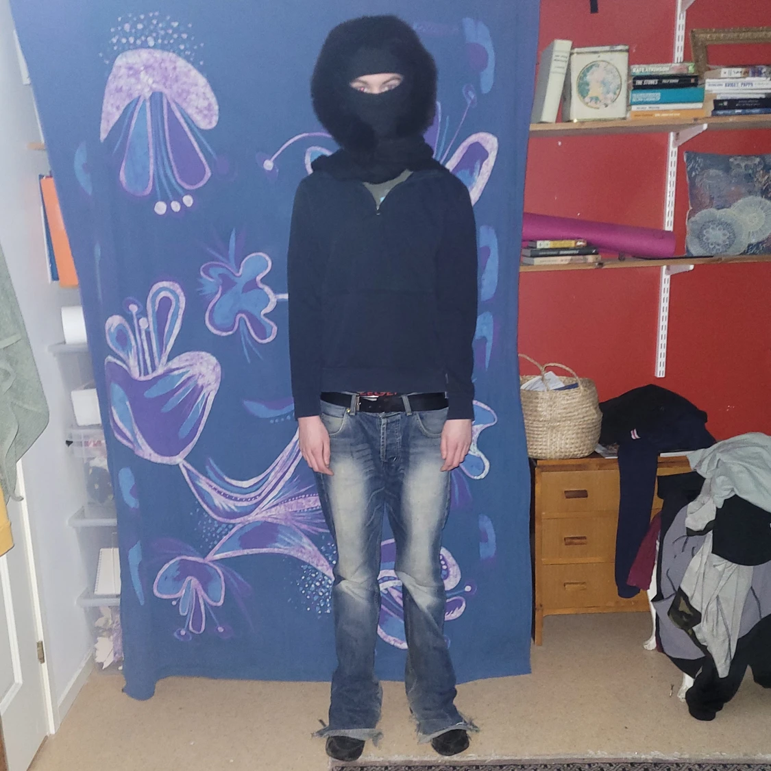 Navy kvarts zipup - 91