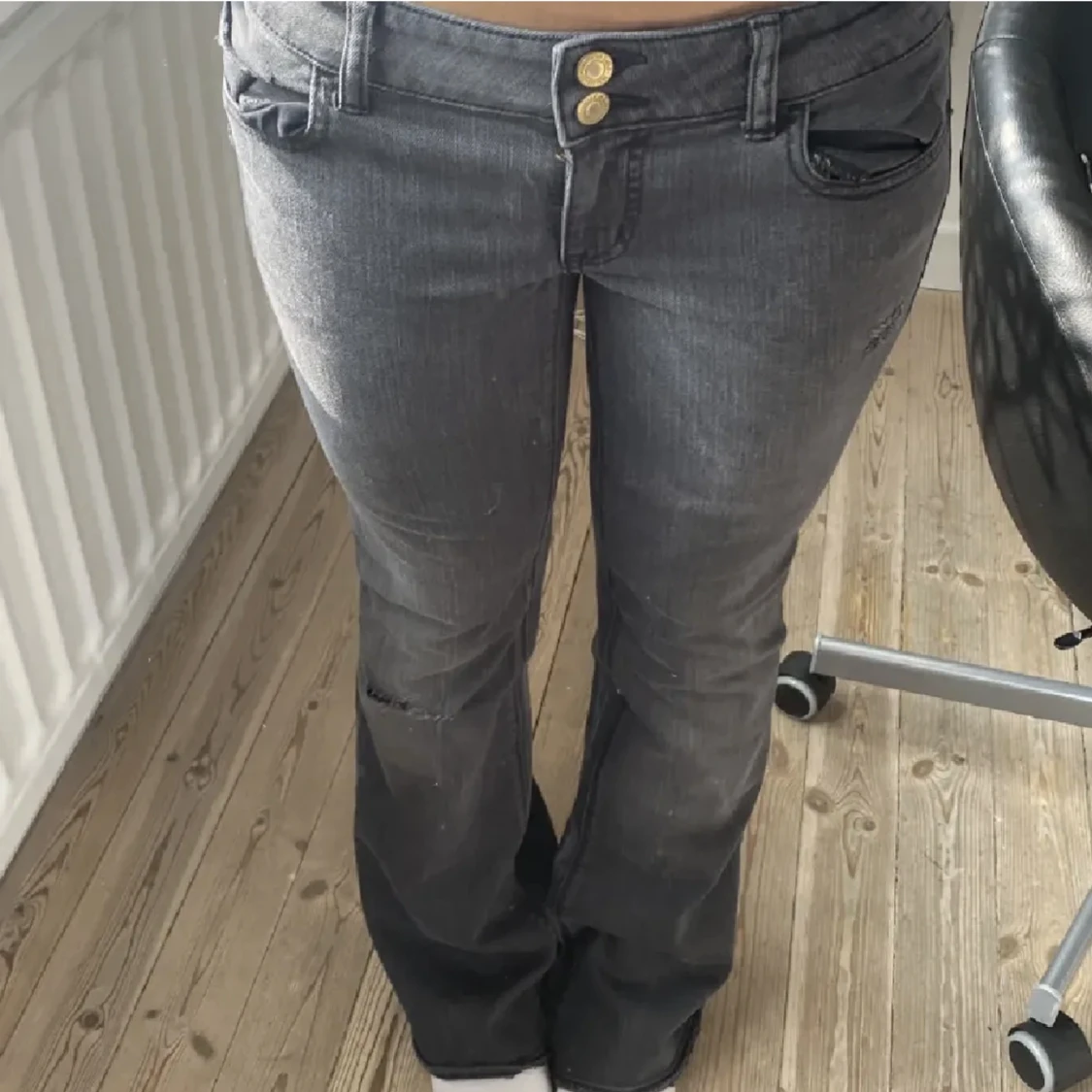 Lågmidjade american eagle jeans