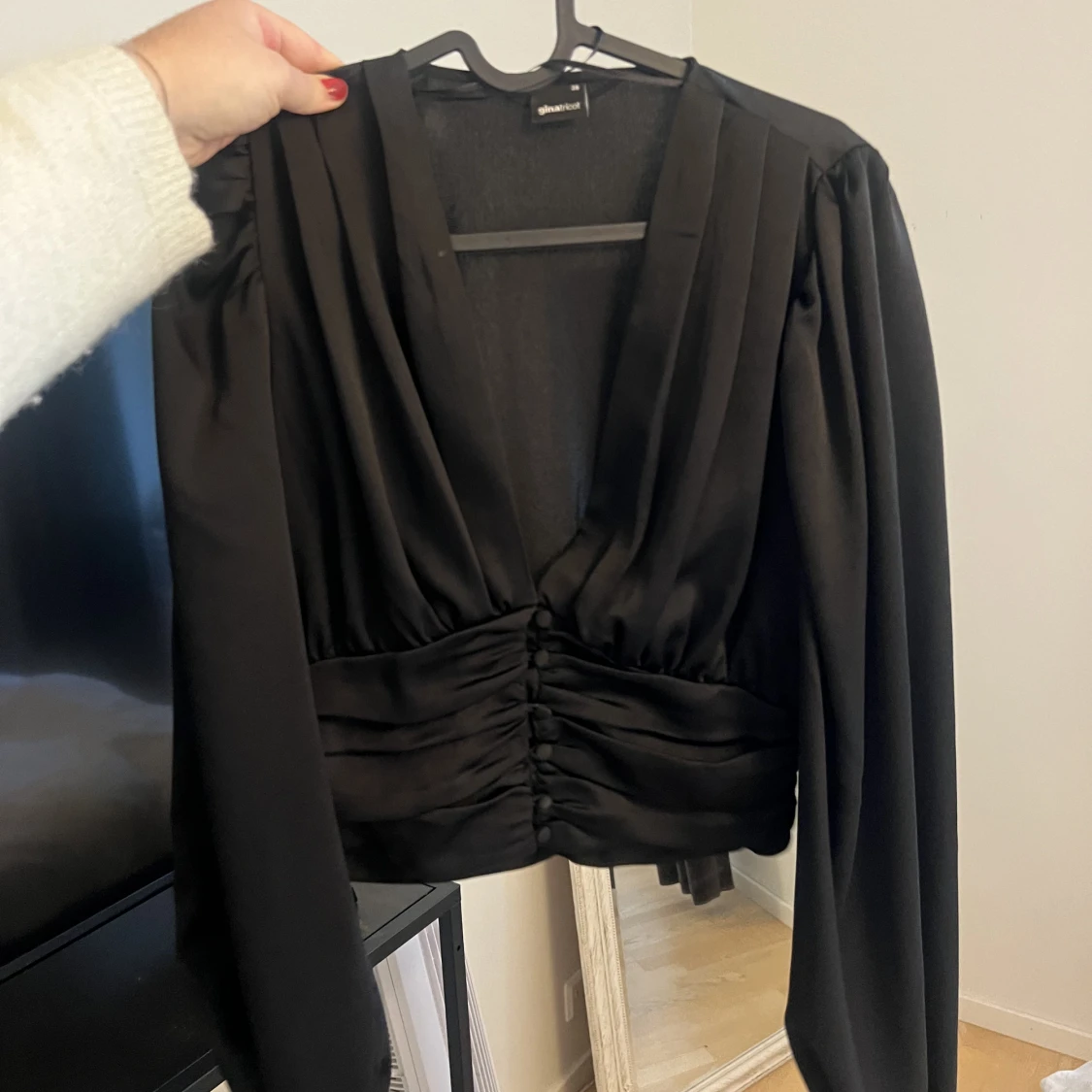 Partytopp satin - 91