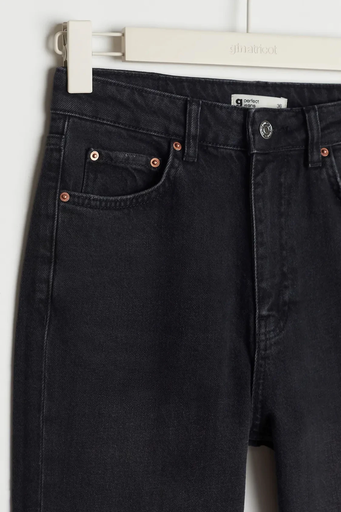 High waist slit jeans Petite (Helt nya) - 90